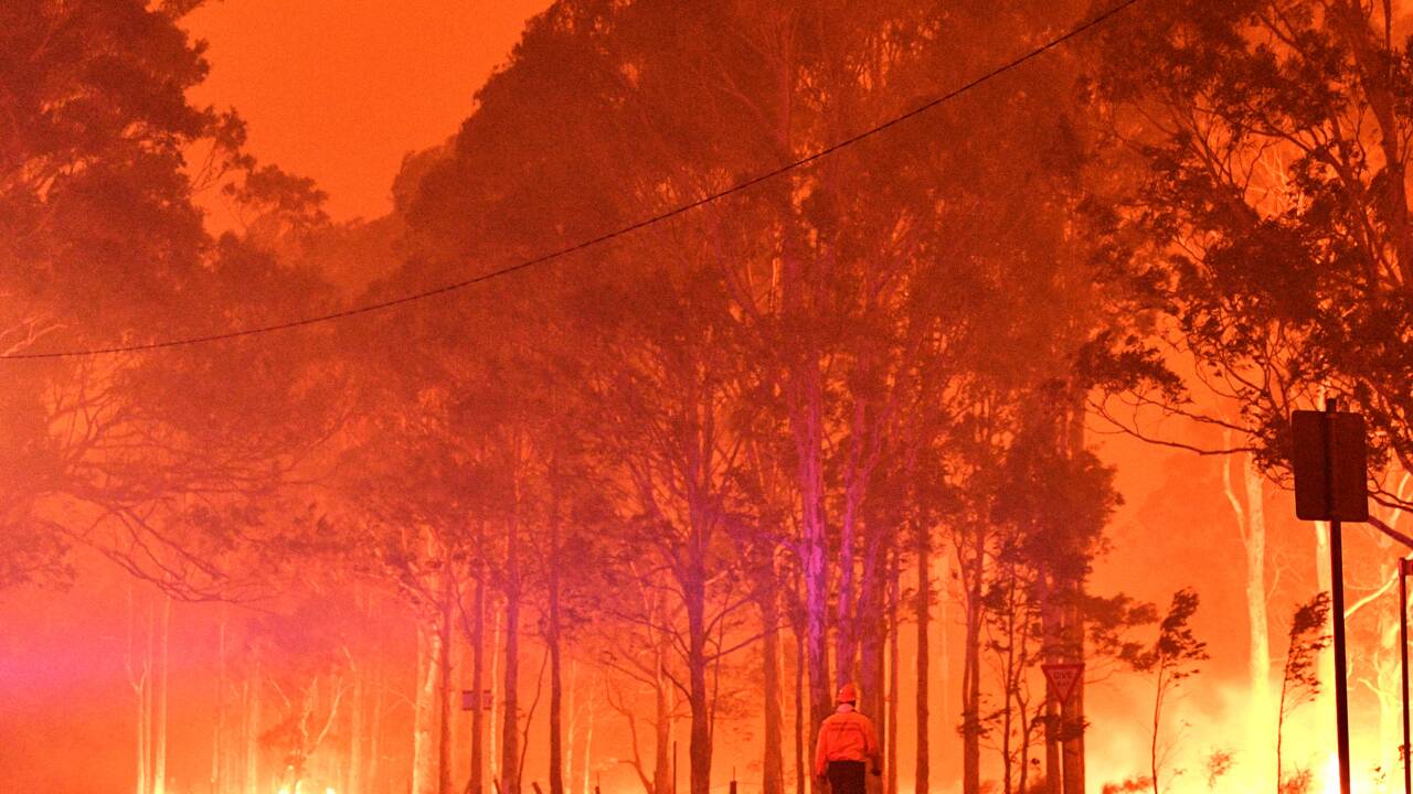 Australie: la pluie tombe et fait le bonheur des pompiers et des fermiers