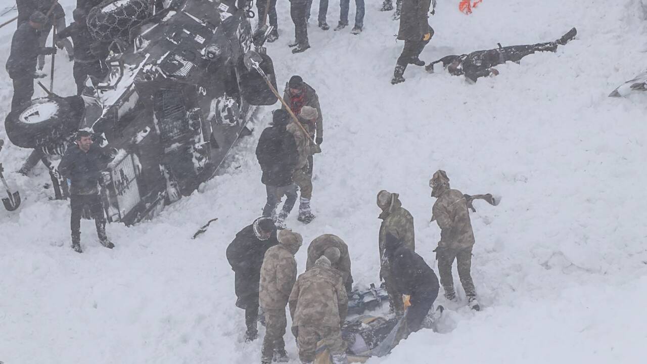 Turquie: près de 40 morts dans deux avalanches dans l'est du pays