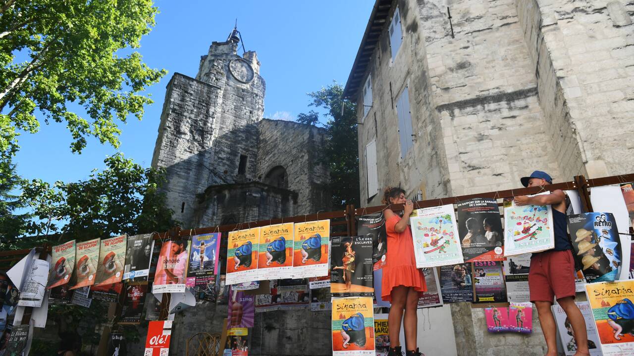 Les affiches du festival d'Avignon devraient se faire plus discrètes
