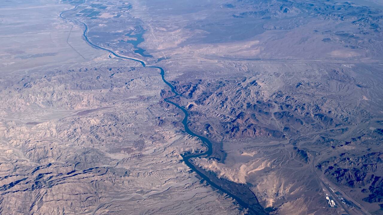 Comment le changement climatique a réduit le débit du fleuve Colorado