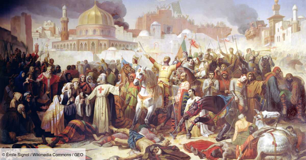 Au Temps Des Croisades Jerusalem-au-temps-des-croisades-lecrasante-victoire-des-chevaliers-du-christ