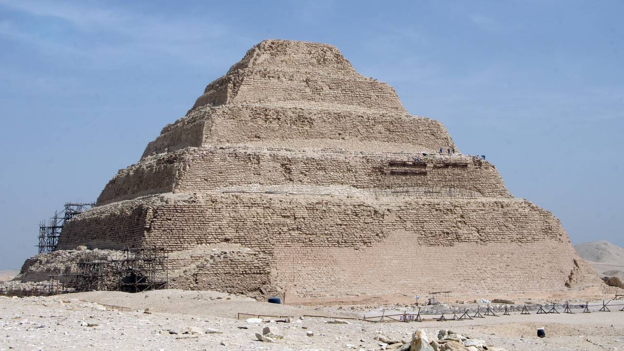 Egypte: la plus vieille pyramide encore debout rouvre ses portes au public