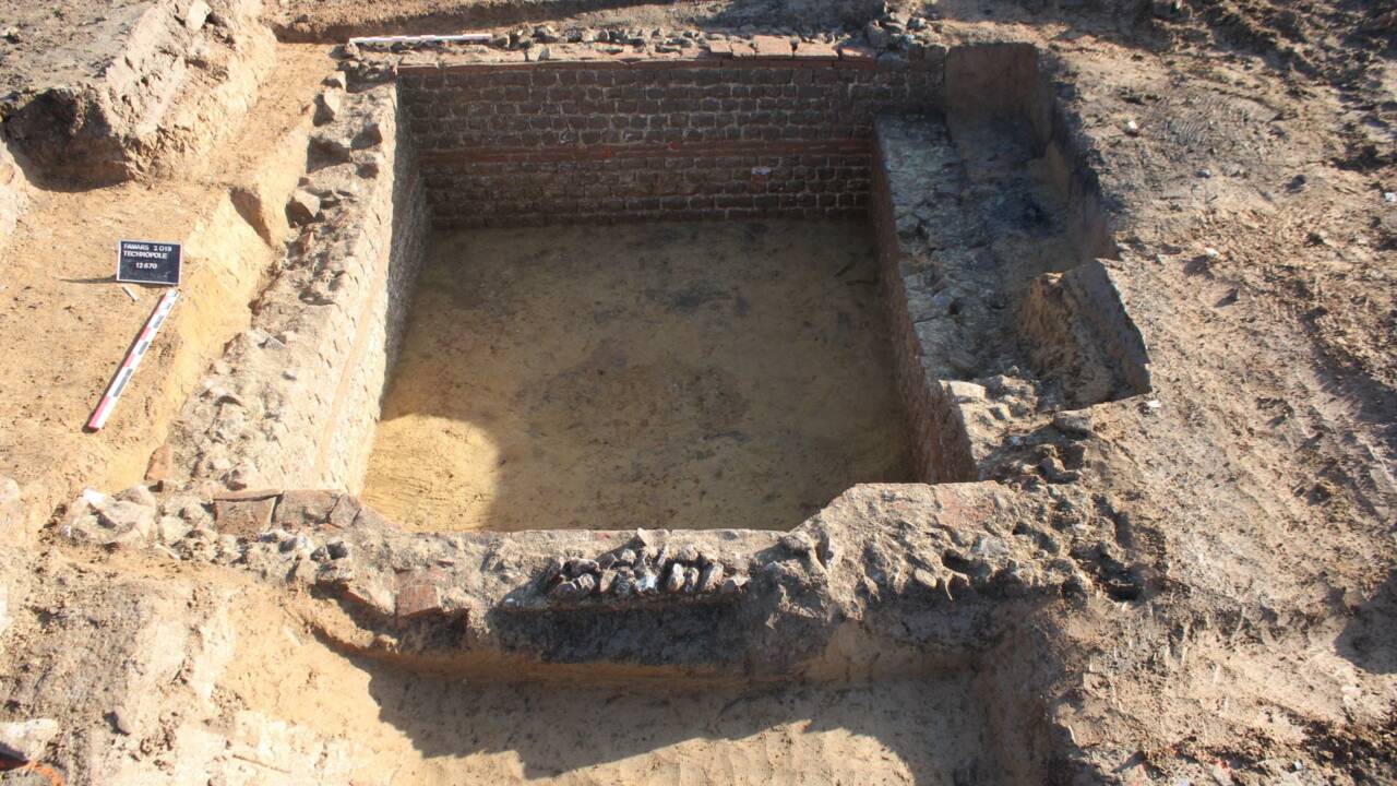 Des archéologues révèlent les ruines d'un quartier artisanal antique à côté de Valenciennes