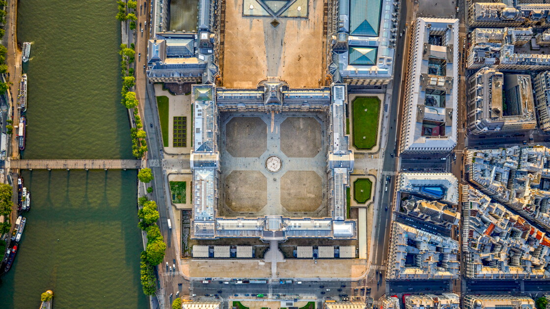 Paris Des Vues Du Ciel Inedites Et Surprenantes Geo Fr