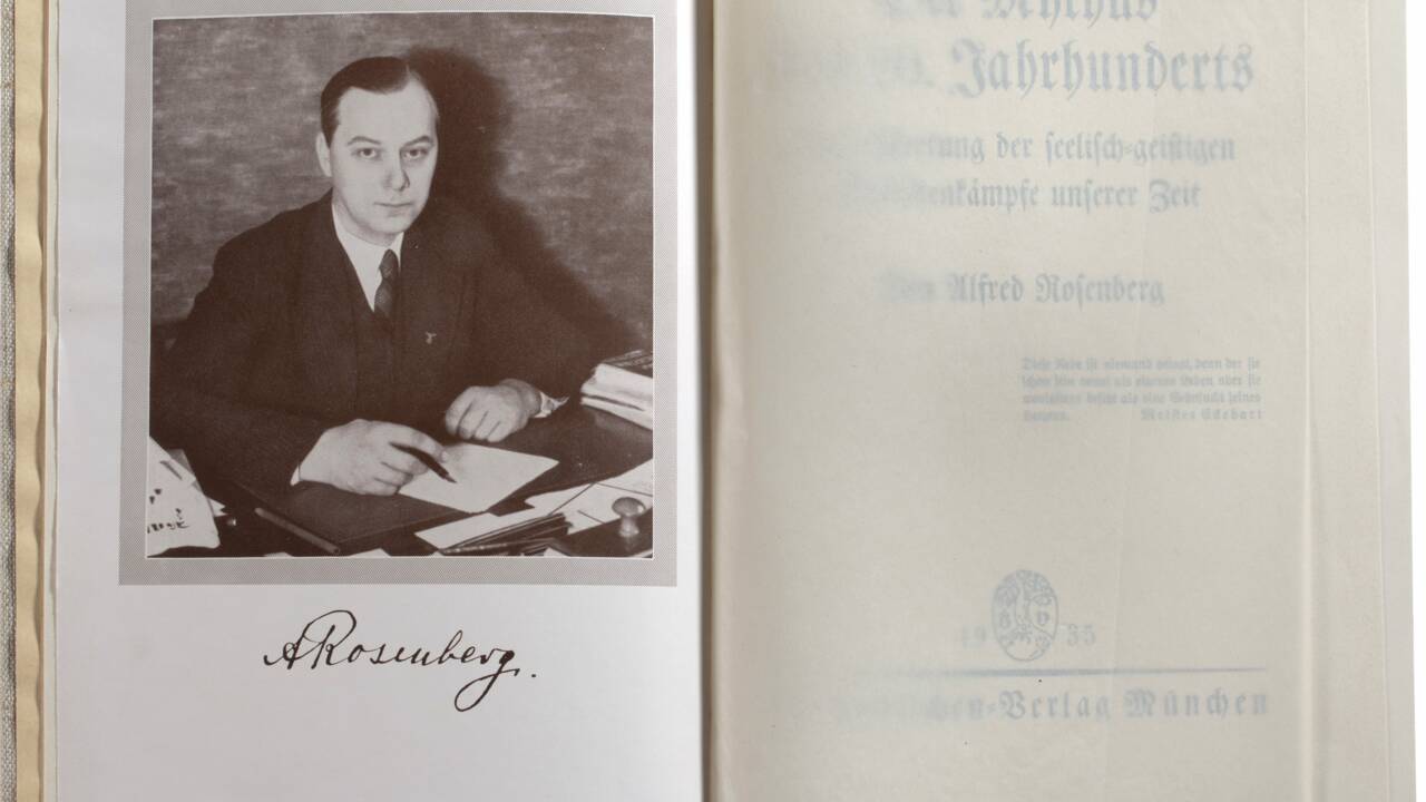 Dans l'ombre d'Hitler : qui était Alfred Rosenberg, théoricien du Reich ?