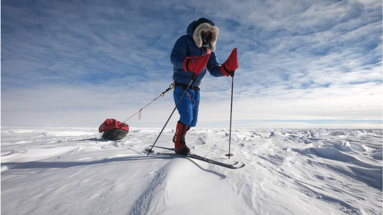 Revivez en réalité virtuelle l'incroyable périple de Matthieu Tordeur en Antarctique
