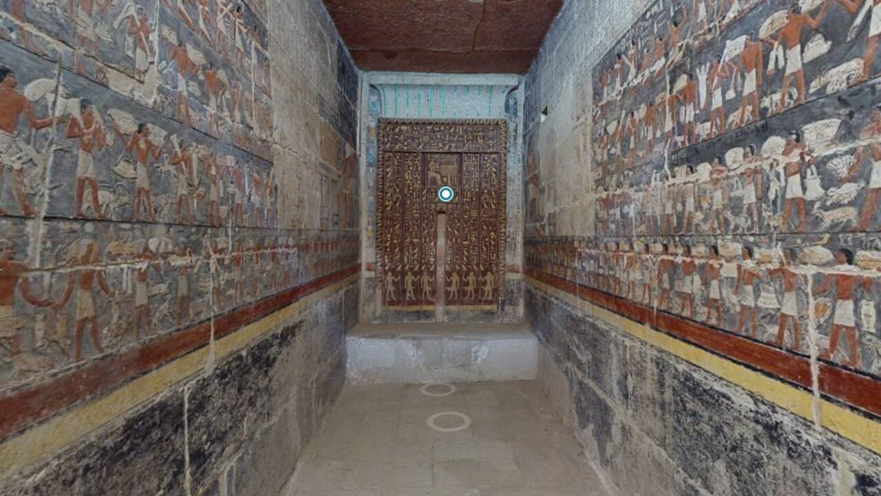 Explorez une tombe de 4300 ans et d'autres merveilles de l'Egypte antique en réalité virtuelle
