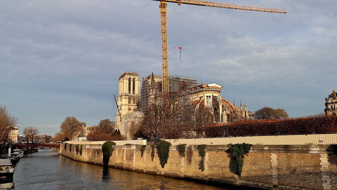 Notre Dame De Paris Une Reprise Progressive Du Chantier Des Lundi Geo Fr