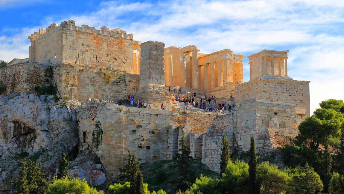 La Grece Annonce La Reouverture De L Acropole D Athenes Et De Ses Musees Geo Fr