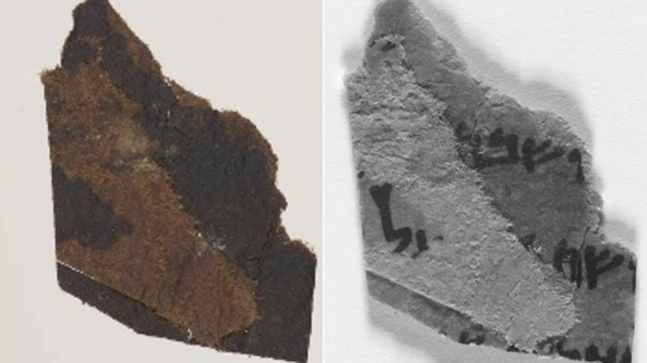 Des fragments de manuscrits de la mer Morte supposés vierges révèlent des textes cachés