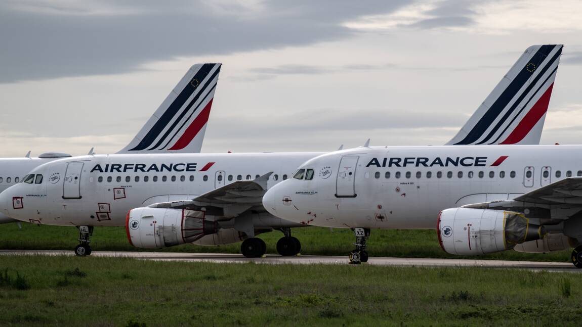 Air France: l'offre sur les vols en France va fondre de 40% d'ici à 2021