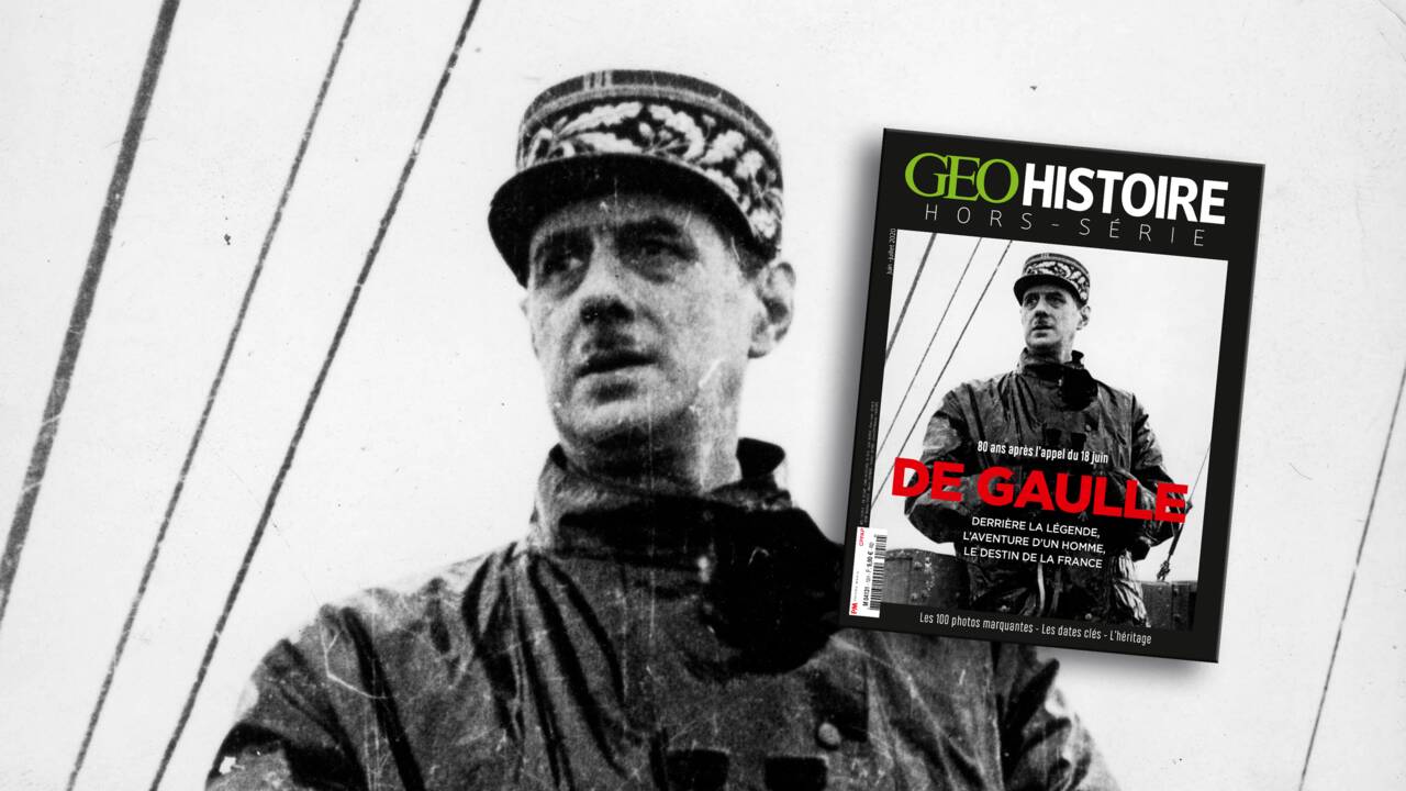 80 ans après l'appel du 18 juin, de Gaulle au sommaire du nouveau hors-série GEO Histoire