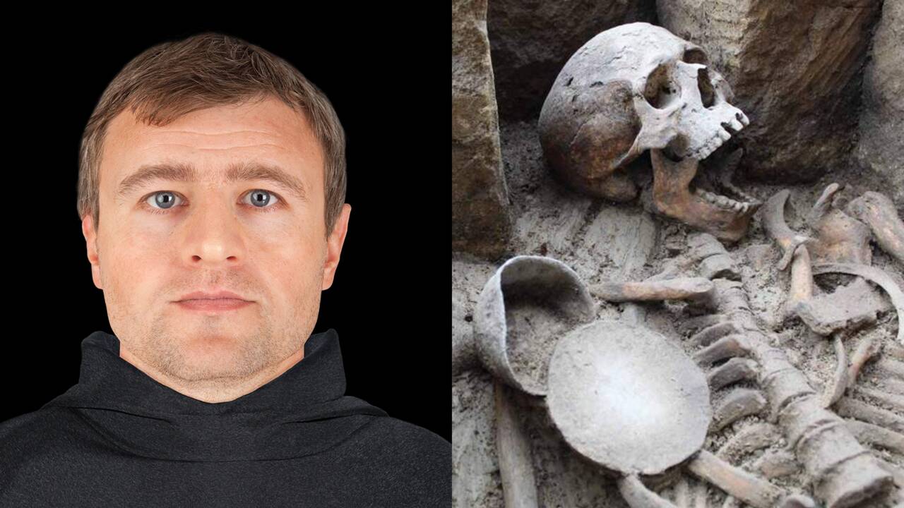 En Angleterre, le visage d'un prêtre du Moyen Age reconstitué près de 900 ans après sa mort