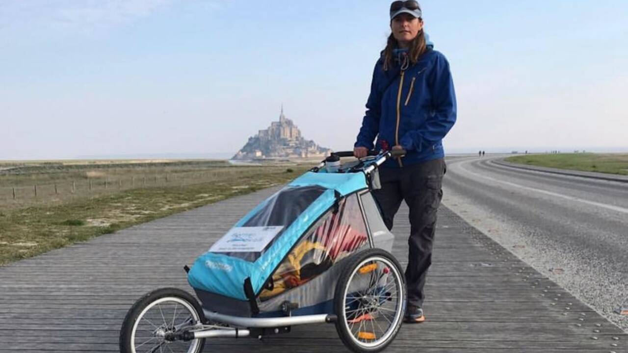 6500 km à pied contre la maladie : Violette Duval va bientôt boucler son aventure à Marseille