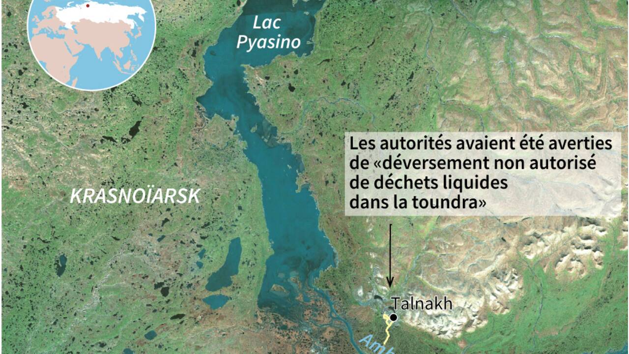 Arctique russe: rejet d'eaux usées dans une usine d'enrichissement de minerai