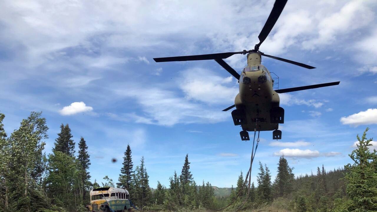 Alaska : le vieux bus d'Into the wild a été déplacé pour des raisons de sécurité