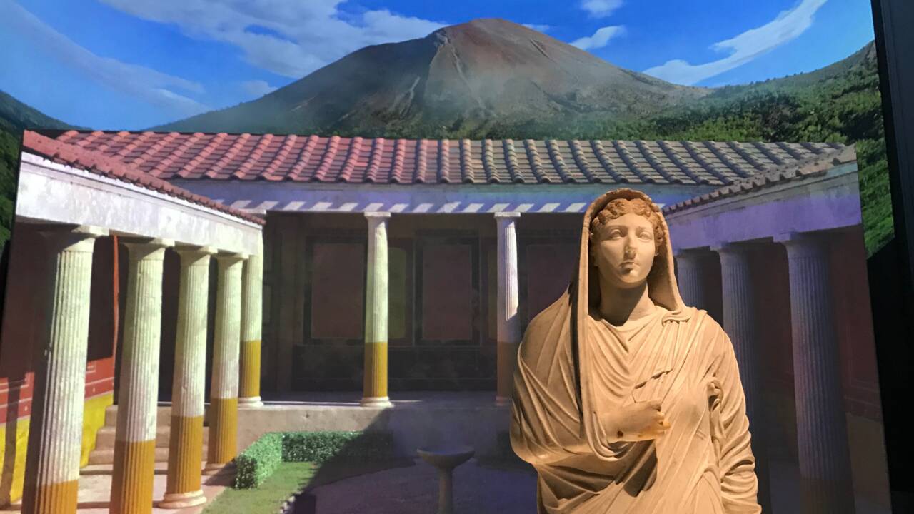 Pompéi, l'exposition immersive qui emmène à la découverte des trésors de la cité antique