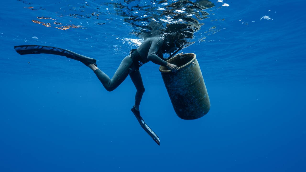 Ben Lecomte, le nageur qui a traversé un vortex de déchets pour alerter sur la pollution des océans