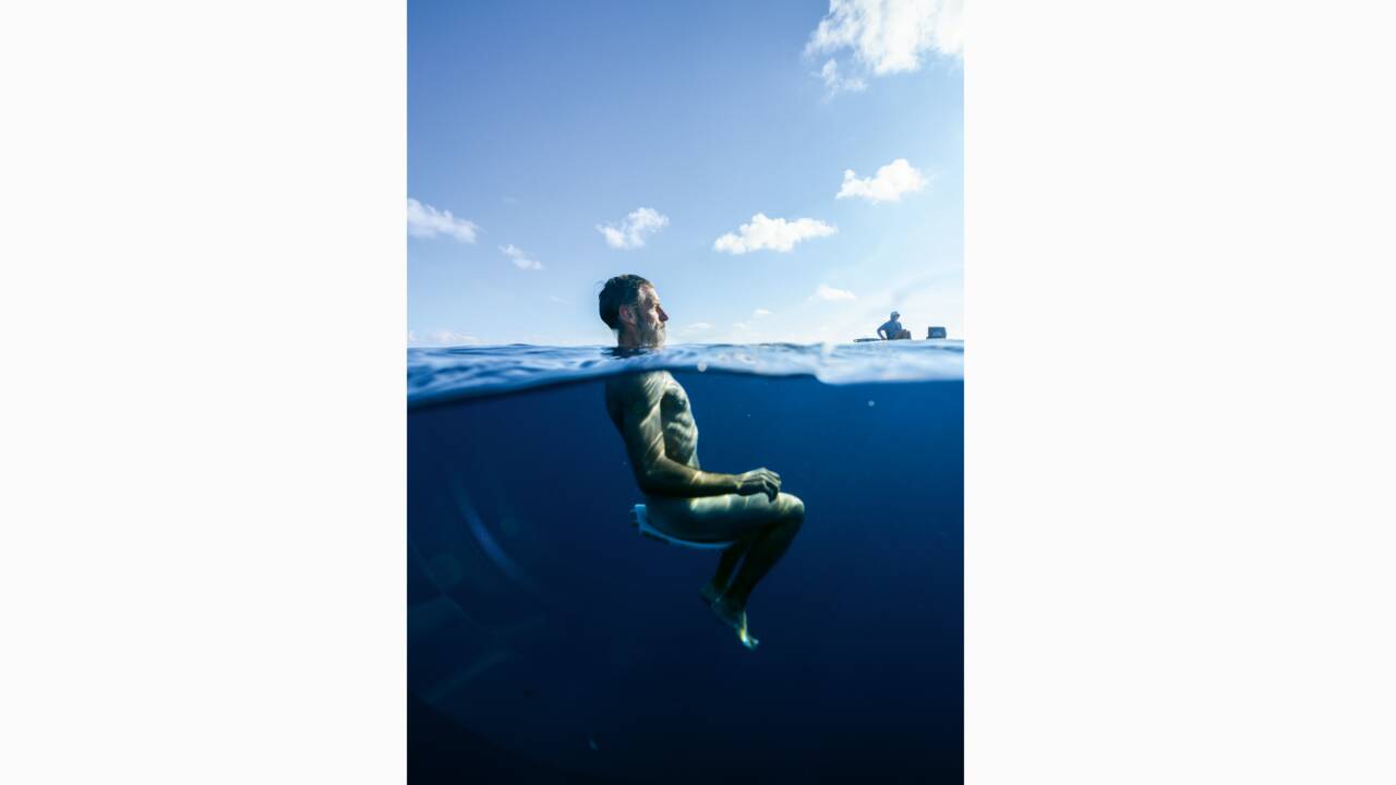 Ben Lecomte, le nageur qui a traversé un vortex de déchets pour alerter sur la pollution des océans