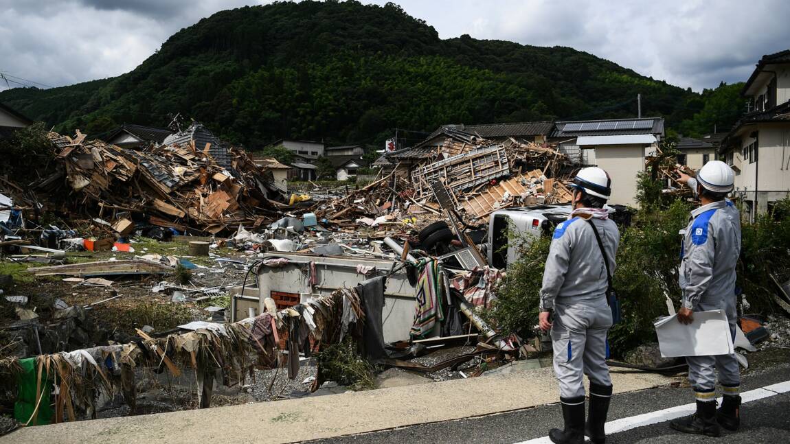 Inondations au Japon: les opérations de secours continuent, nouvelles pluies intenses annoncées