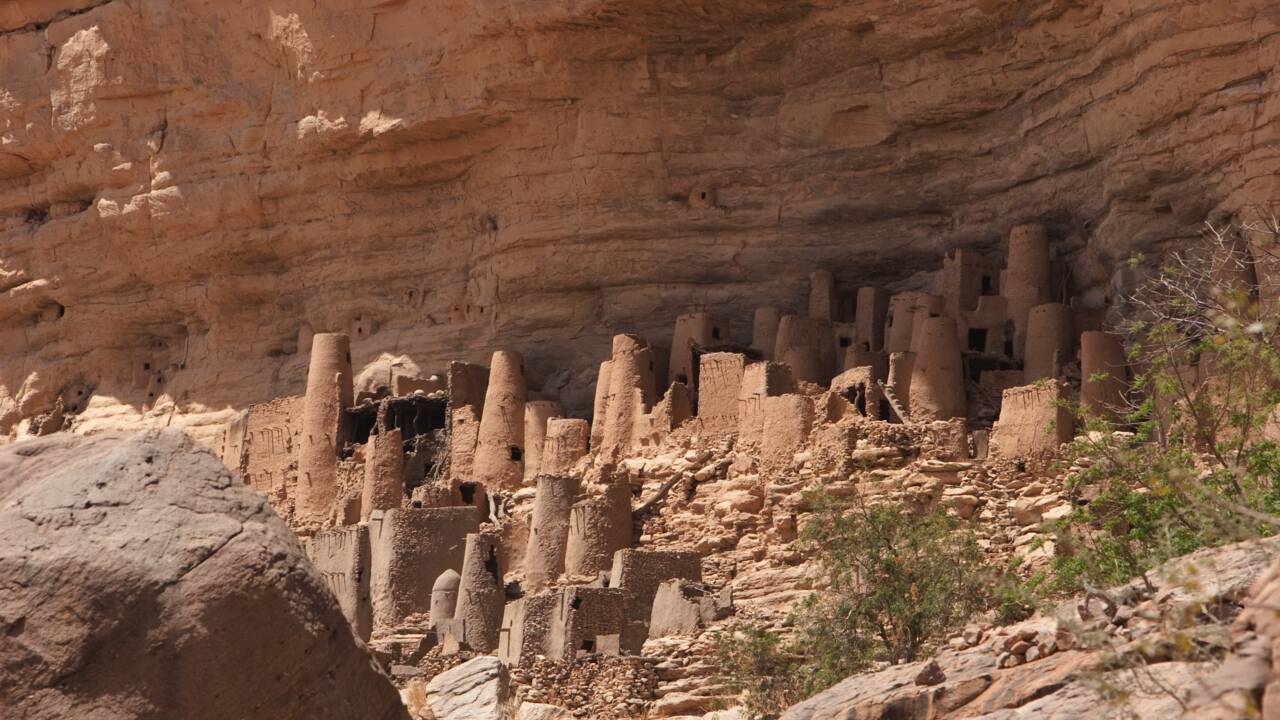 L'exceptionnel patrimoine de Bandiagara, victime de la guerre au Mali, va être réhabilité par l'Unesco