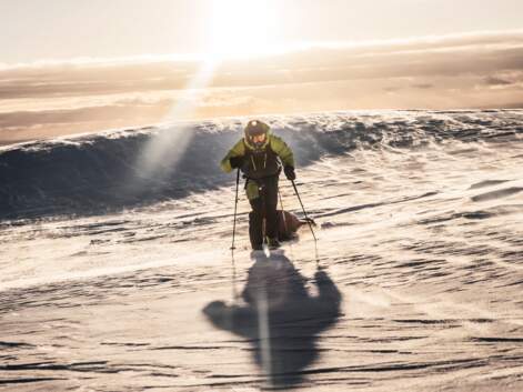 Il a traversé le plus grand glacier d’Islande en solitaire