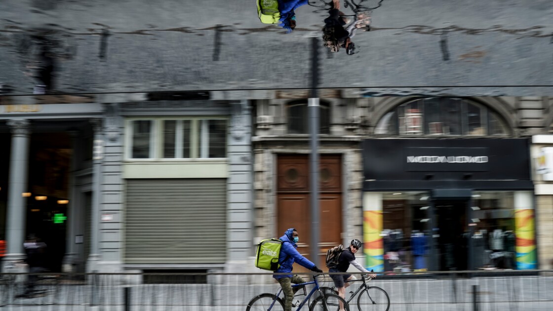 Retropedalage A Bruxelles Les Cyclistes Pourront Finalement Rouler Sans Masque Geo Fr