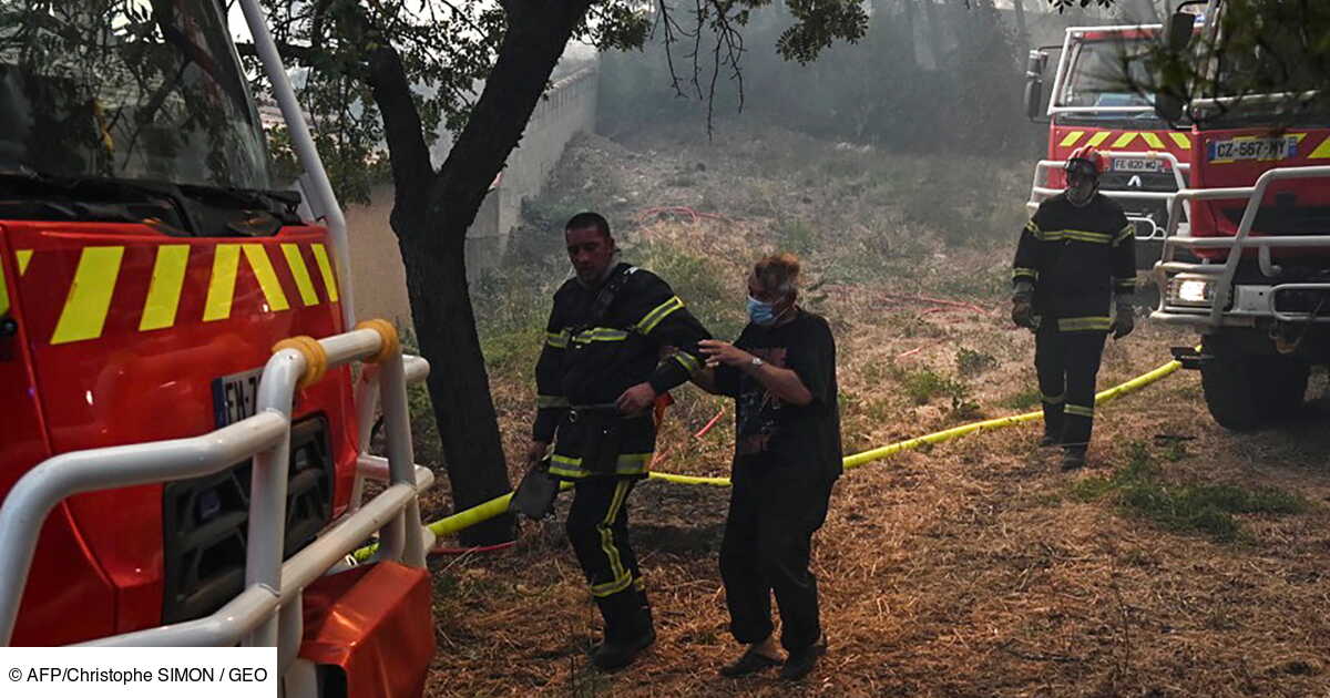 Plusieurs Centaines D Hectares Parcourus Par Un Incendie Dans Les Bouches Du Rhone Geo Fr
