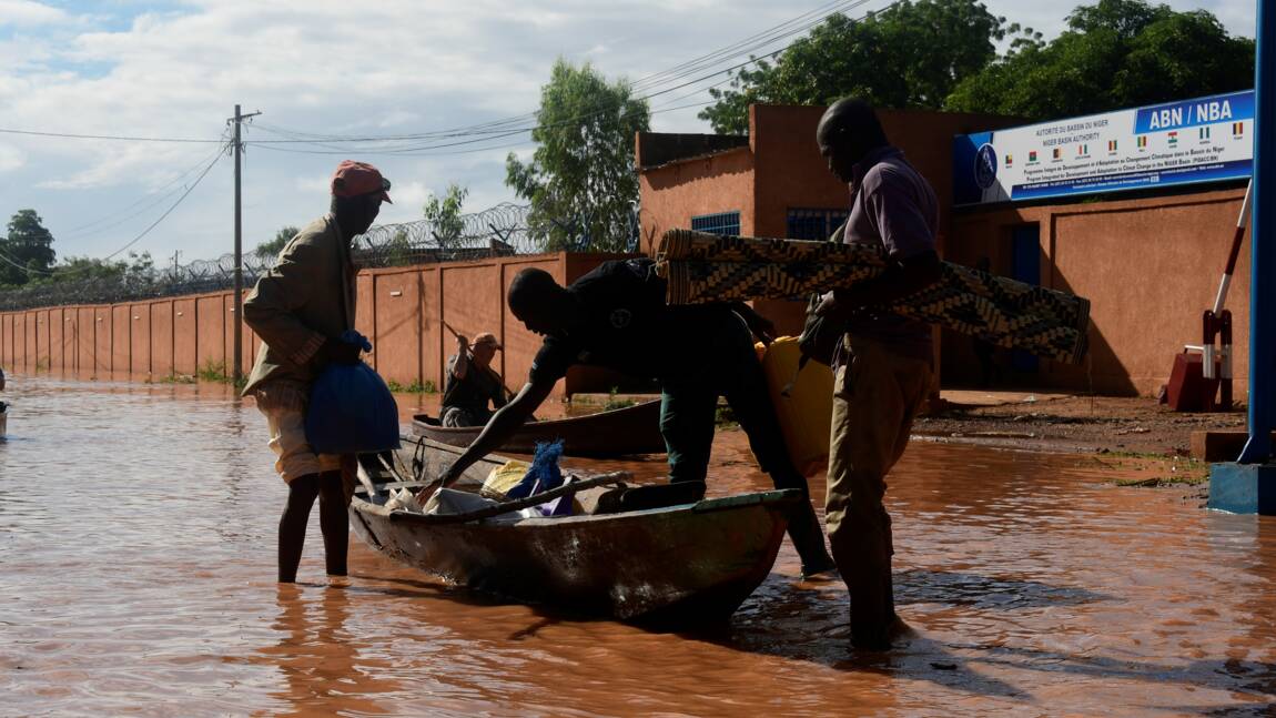 Crue du fleuve Niger: plusieurs quartiers de la capitale sous les eaux