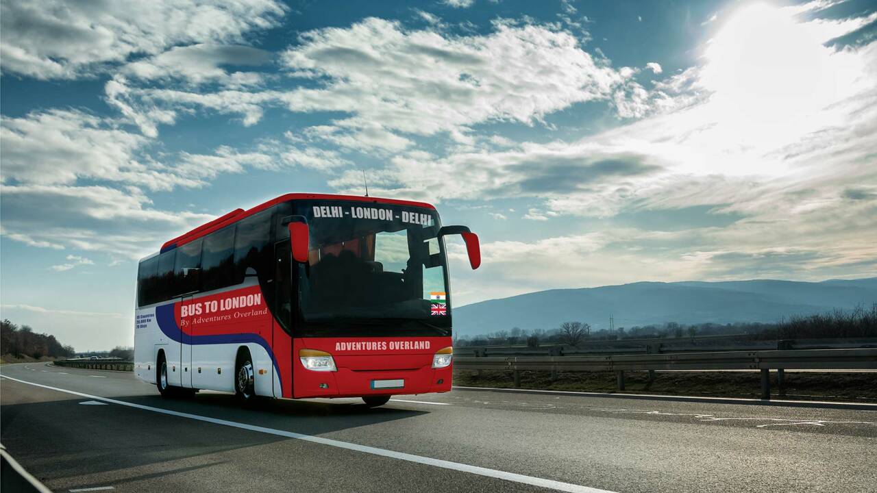20 000 km, 70 jours, 18 pays… En 2021, la ligne de bus la plus longue du monde reliera Delhi à Londres