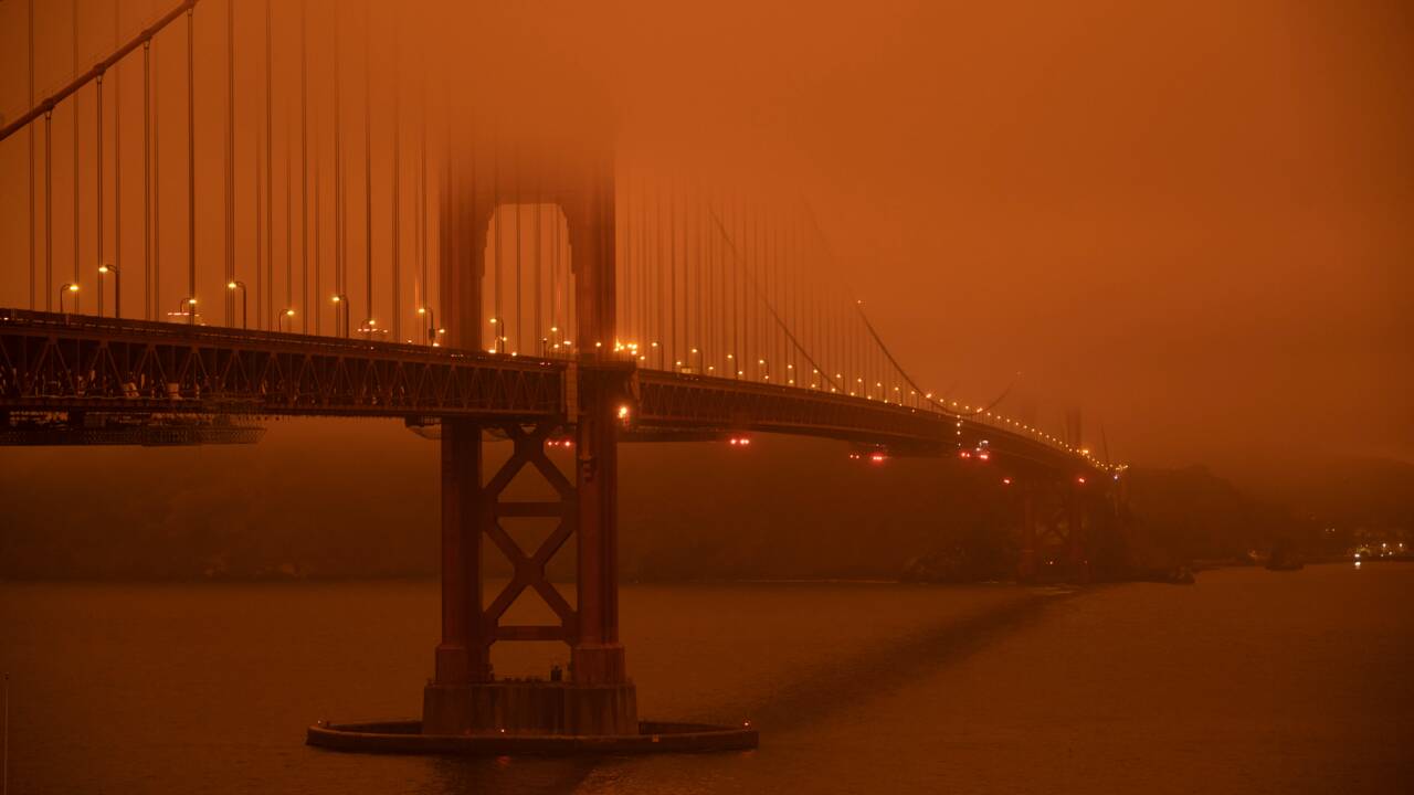 A San Francisco, un ciel d'apocalypse causé par des incendies historiques