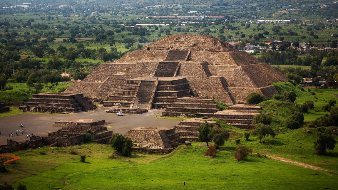 Dans la vallée de Mexico, la "Cité des Dieux" de Teotihuacán revient à la vie grâce aux touristes