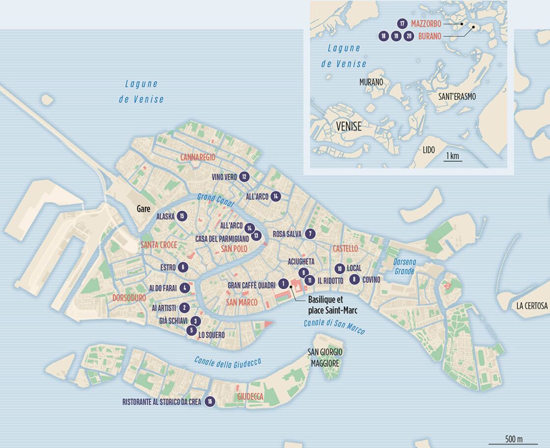 Ou Manger A Venise Adresses Gourmandes Entre Terre Et Mer Geo Fr