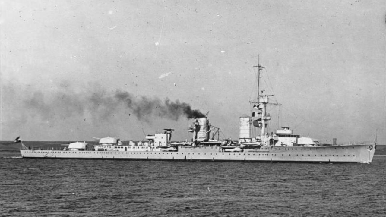 L'épave d'un croiseur allemand retrouvée 80 ans après au large de la Norvège