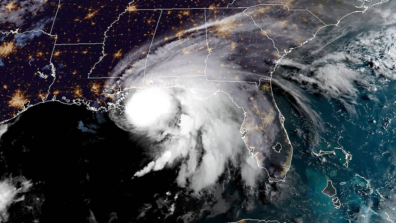 L'ouragan Sally a touché terre dans le sud-est des Etats-Unis