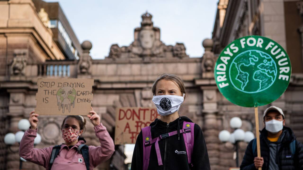 Journée climat: Greta Thunberg veut "renforcer la pression" sur les décideurs