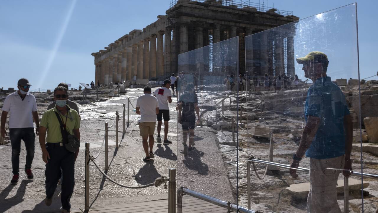 Grèce : l'Acropole d'Athènes s'offre un nouveau "coup de projecteur"