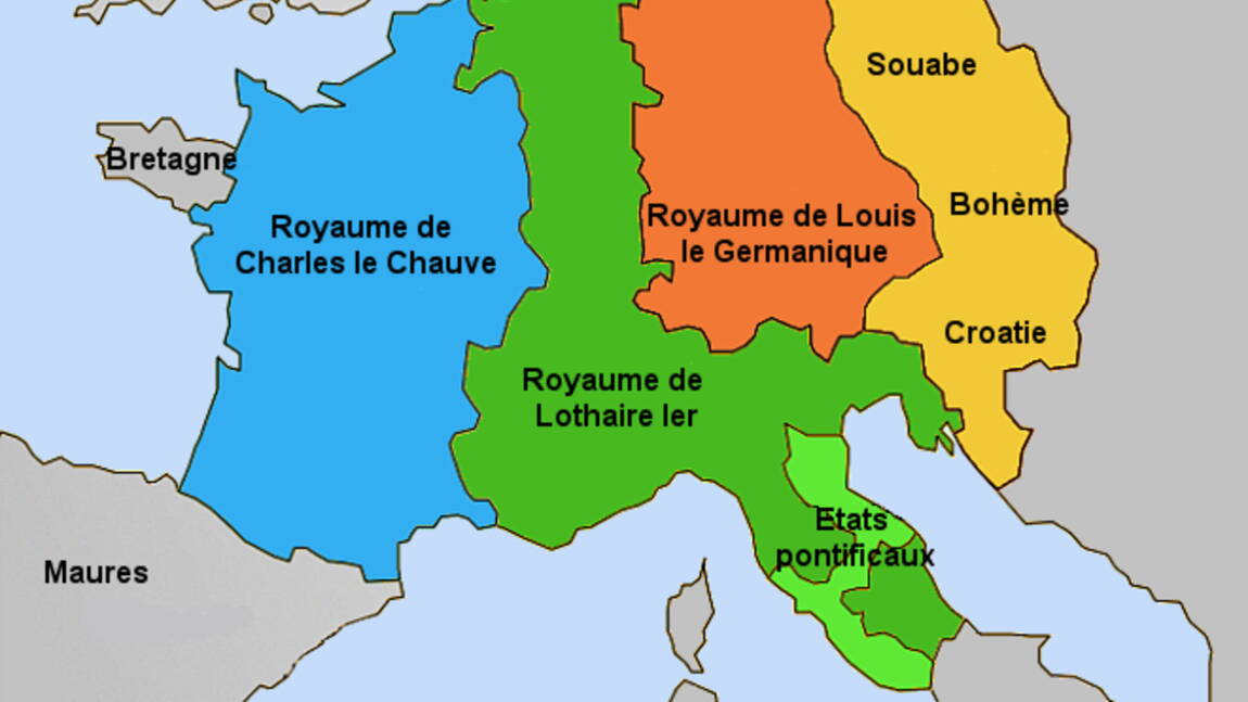 Partage de Verdun 843