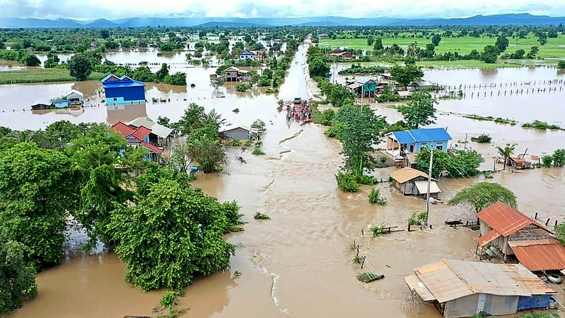 Inondations Au Vietnam Et Au Cambodge Sept Morts Des Milliers D Evacues Geo Fr