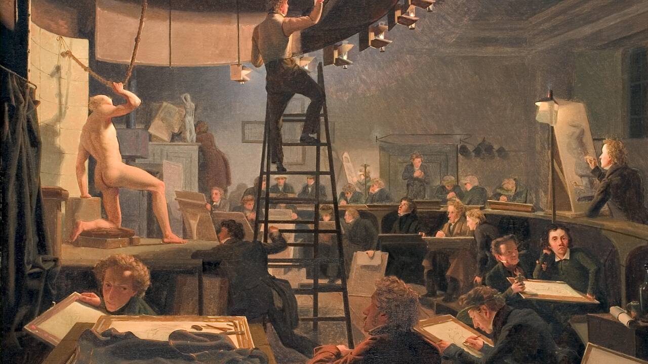 "L'âge d'or" de la peinture danoise exposé au Petit Palais : vraie guerre et fausse paix