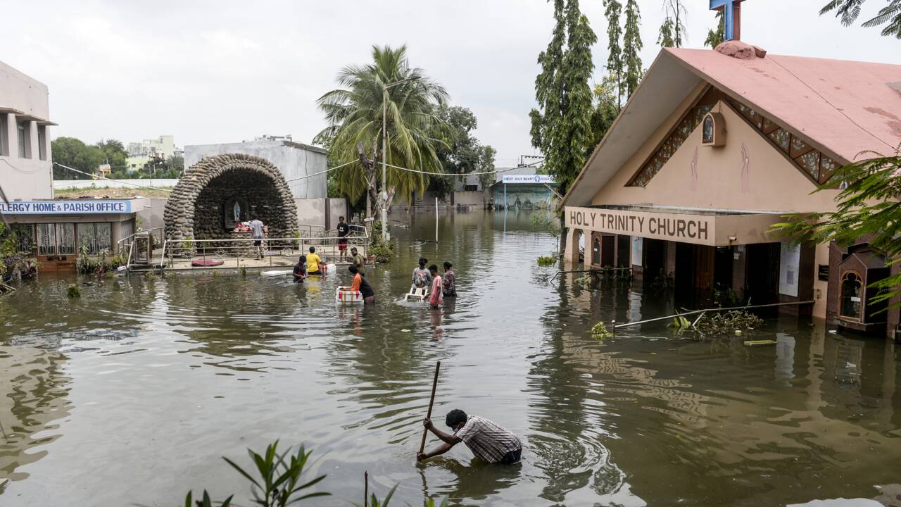 Inde: de fortes pluies font au moins 30 morts dans le Sud