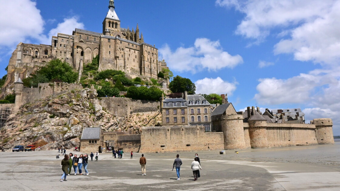 Un Important Chantier De Renovation Va Debuter Au Mont Saint Michel Geo Fr