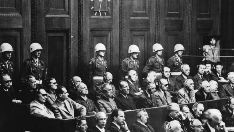 Proc S De Nuremberg Les Criminels Nazis Devant La Justice Geo Fr   Nazisme Quand Lafp Relatait La Derniere Audience Du Proces De Nuremberg 