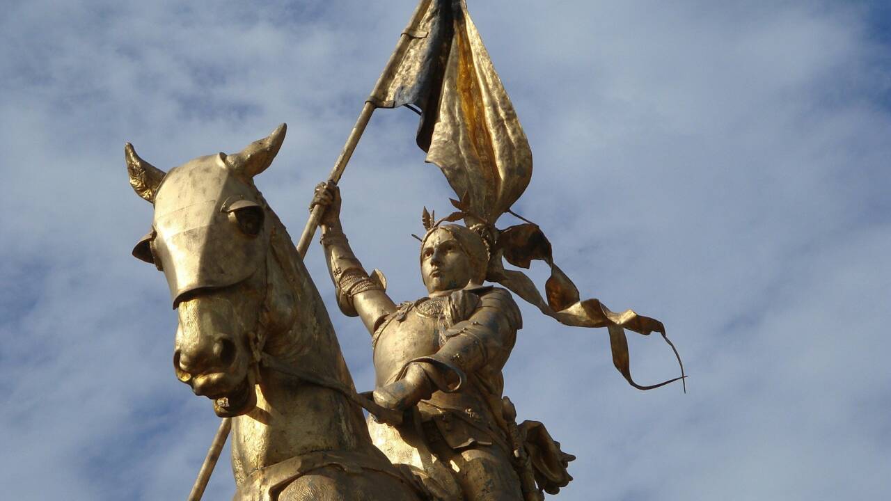 Jeanne d’Arc, la pucelle d’Orléans sur le bûcher