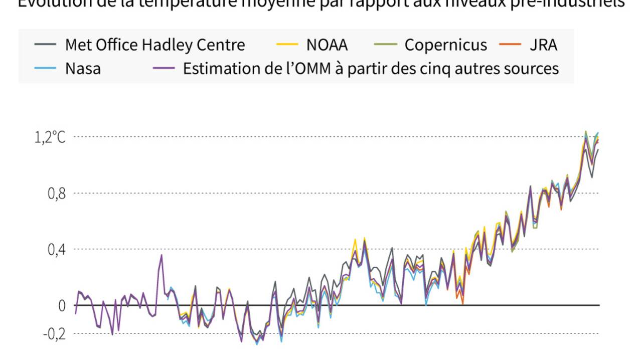 Réchauffement: 2020 année record annoncée en France