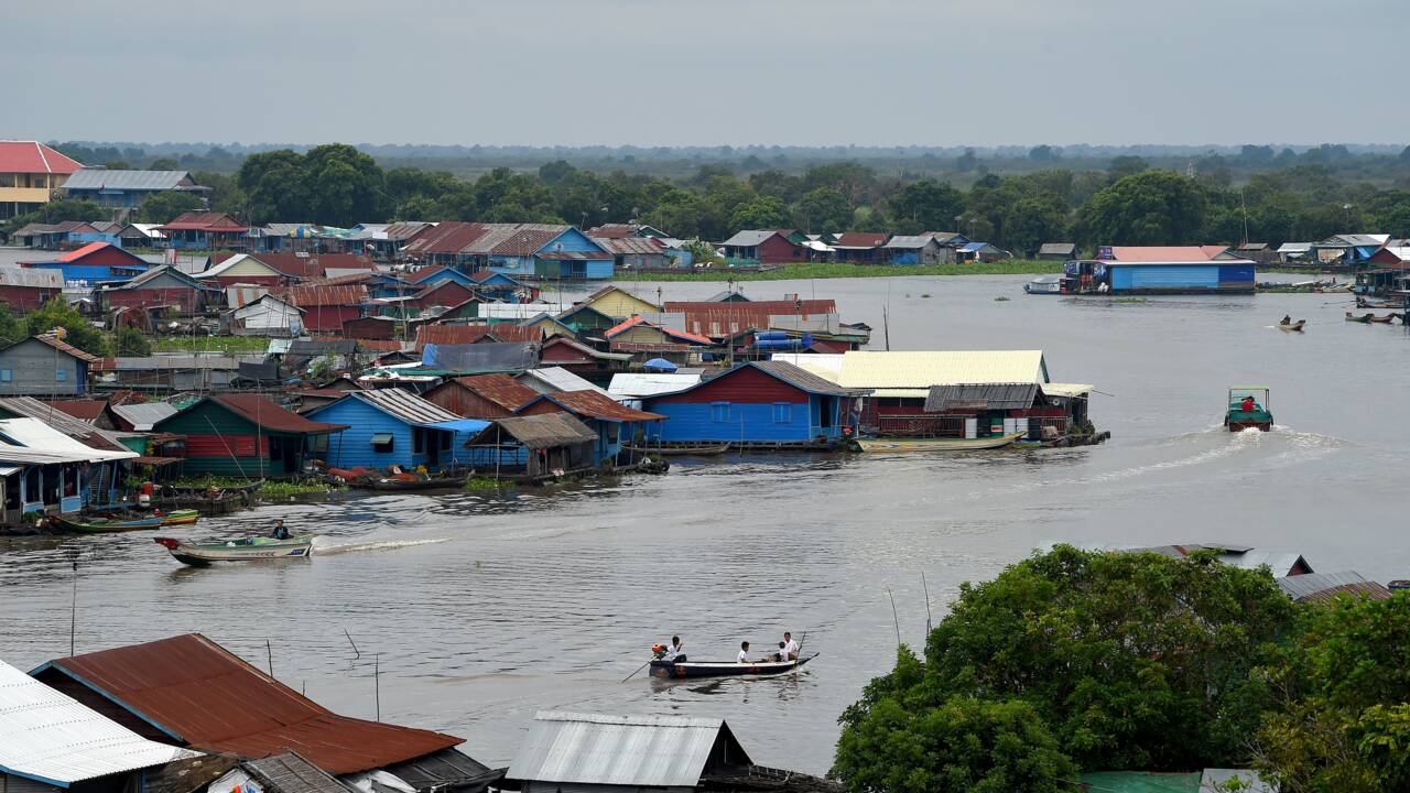 Cambodge : essentiel à la vie, le lac Tonlé Sap en péril