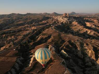 Promenade céleste au dessus de la Cappadoce