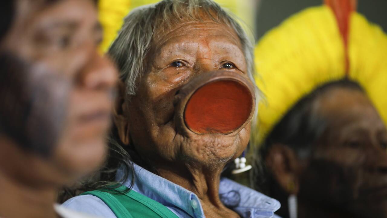 Âgé et affaibli, Raoni lance un appel pour sauver les territoires autochtones en Amazonie