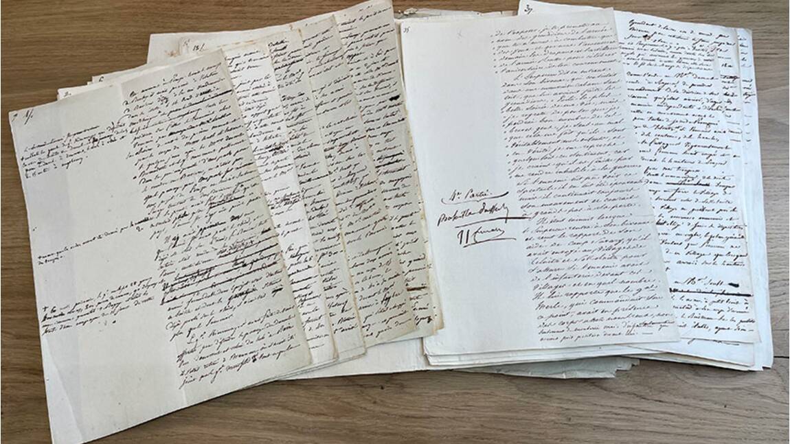 Un manuscrit unique racontant la bataille d'Austerlitz annoté par Napoléon mis en vente à 1 million d'euros