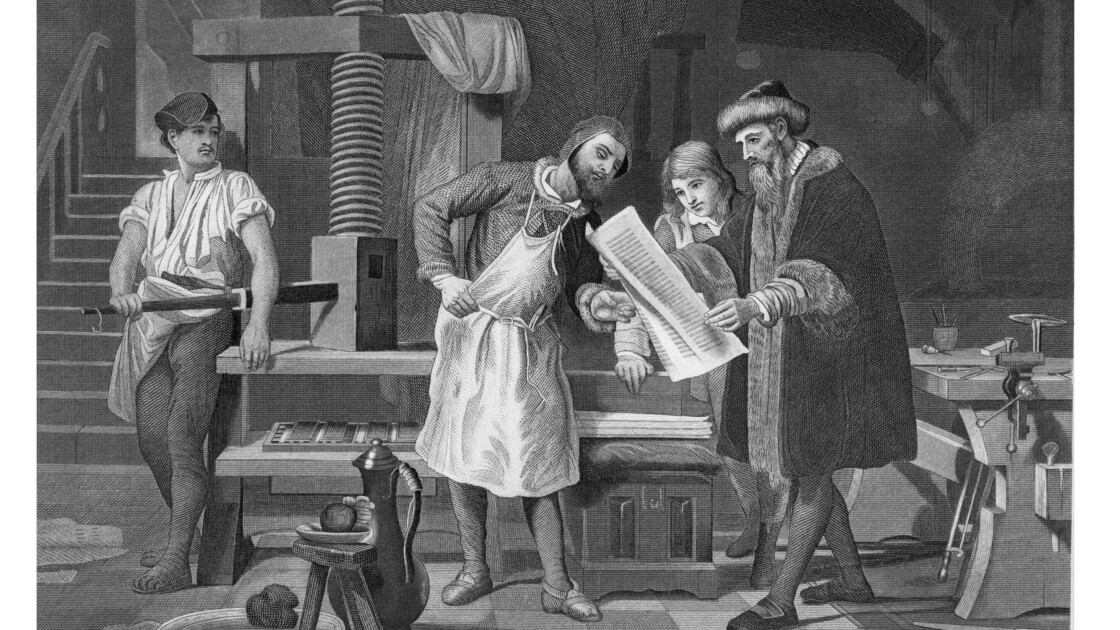 Siecle Qui A Vu La Naissance De L Imprimerie